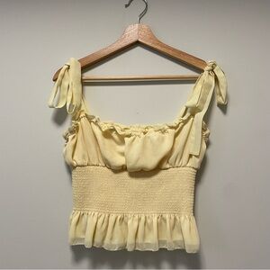 Wilfred butter yellow tank
